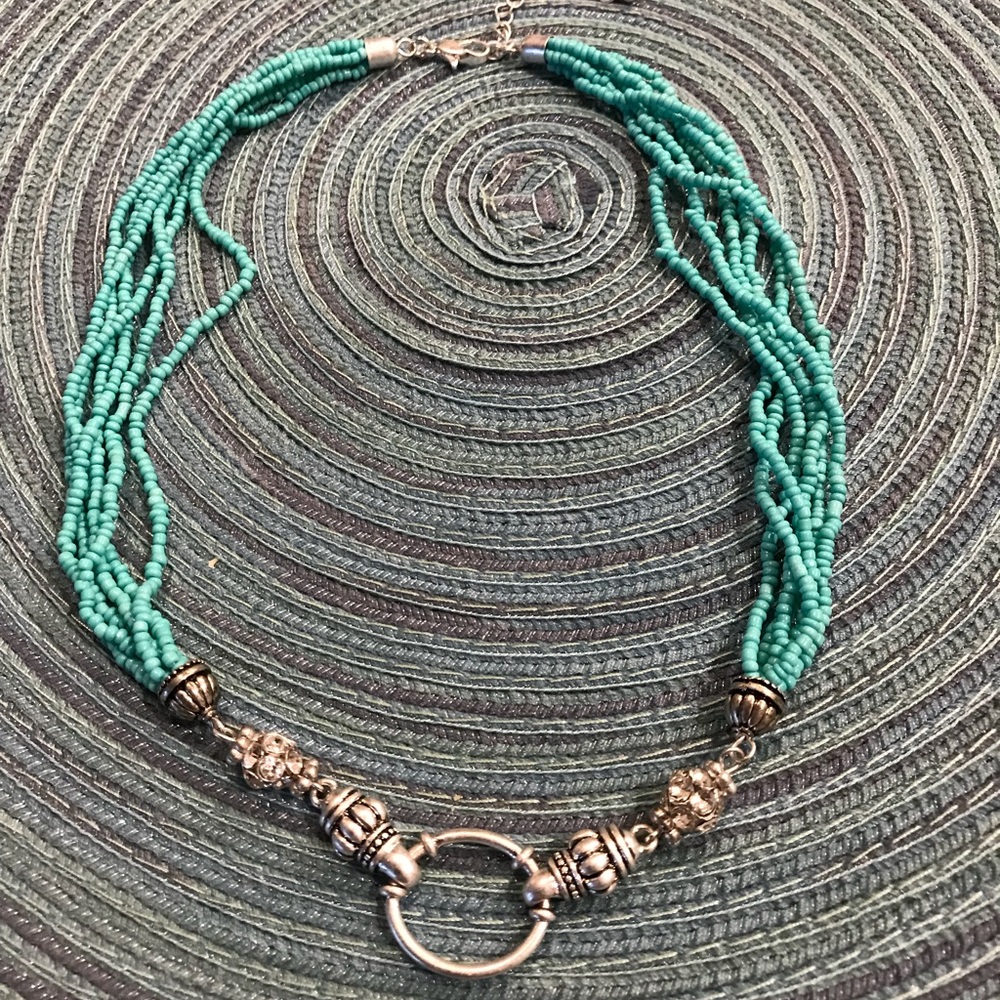 NEW - Turquoise (eye glasses) necklace
